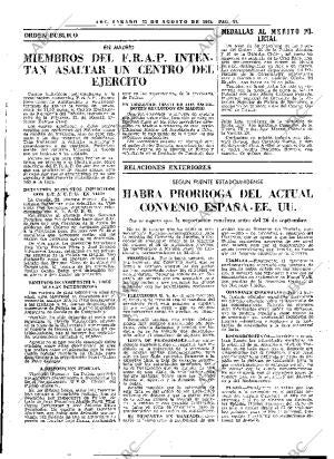 ABC MADRID 23-08-1975 página 25