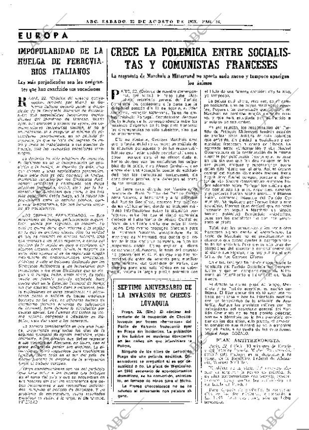 ABC MADRID 23-08-1975 página 28