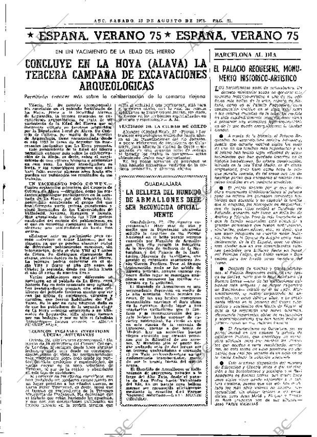 ABC MADRID 23-08-1975 página 33