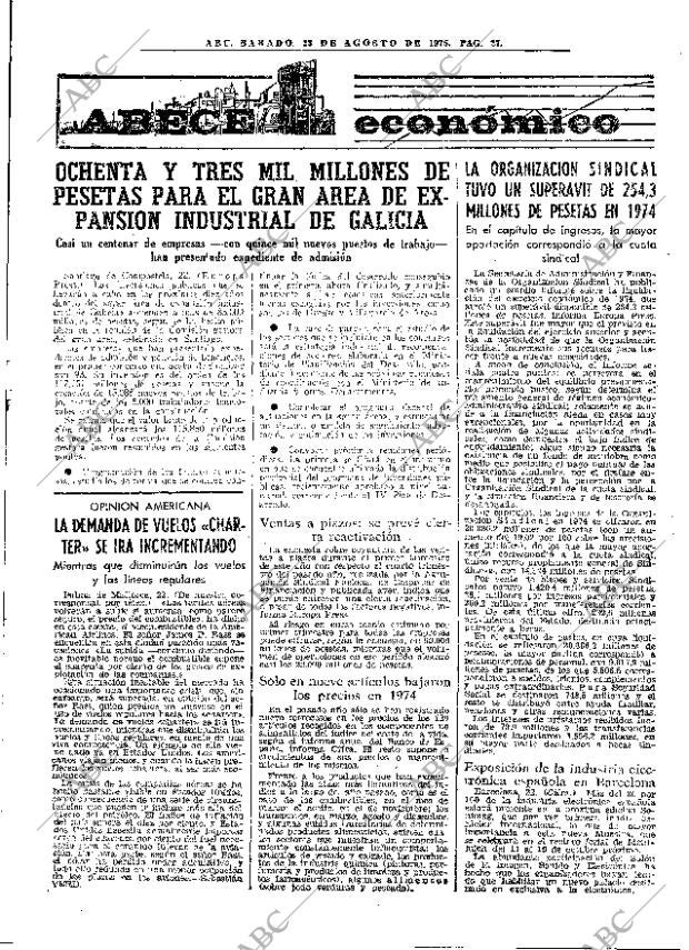 ABC MADRID 23-08-1975 página 39
