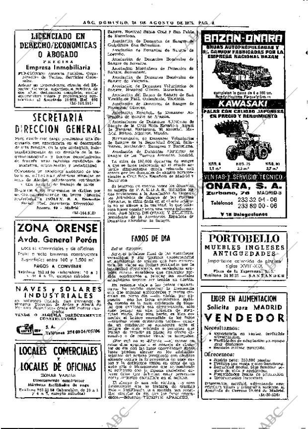 ABC MADRID 24-08-1975 página 16