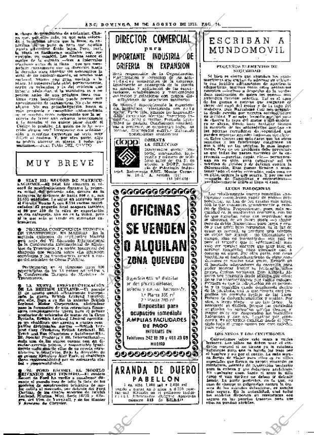 ABC MADRID 24-08-1975 página 36