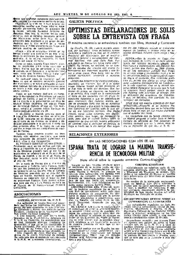 ABC MADRID 26-08-1975 página 18