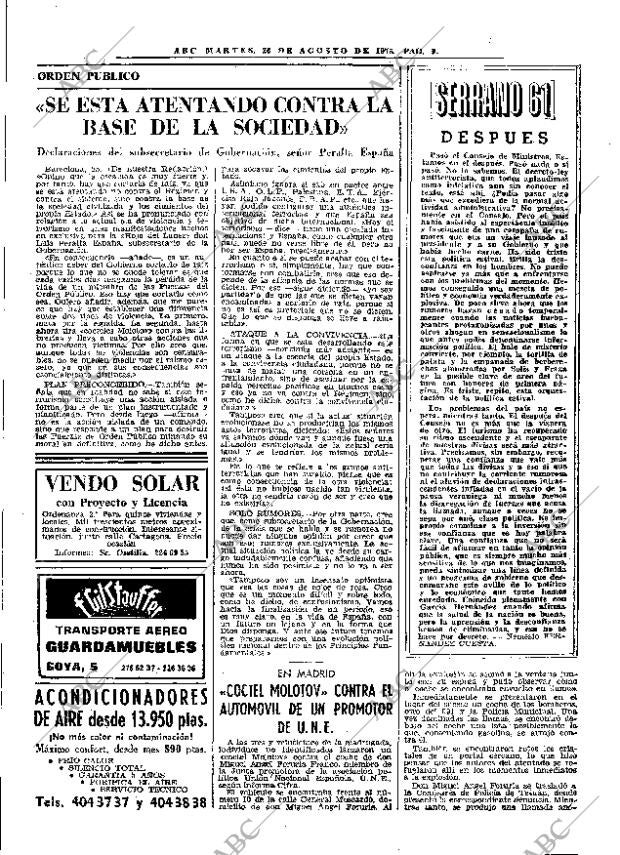ABC MADRID 26-08-1975 página 21