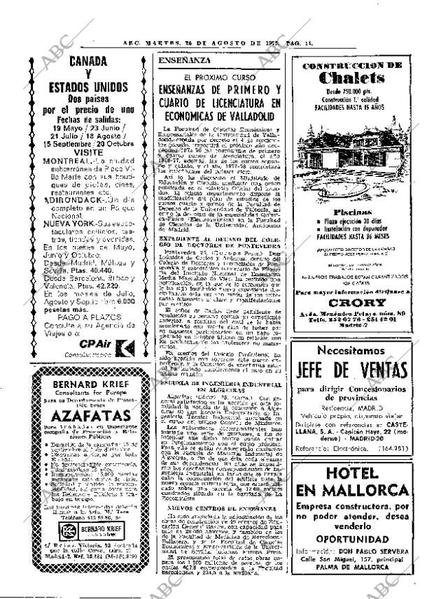 ABC MADRID 26-08-1975 página 26