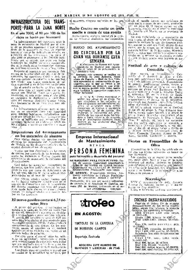 ABC MADRID 26-08-1975 página 38