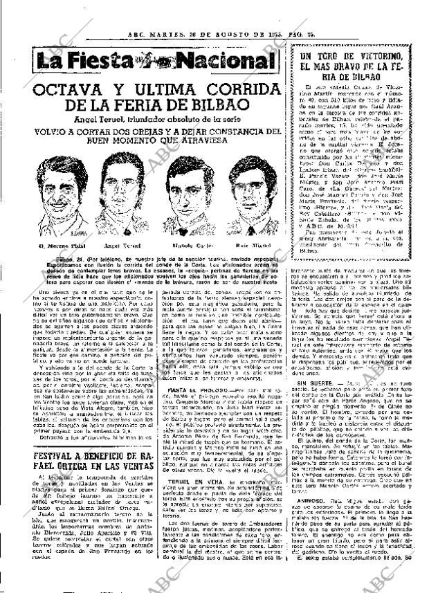 ABC MADRID 26-08-1975 página 47
