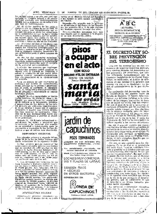 ABC SEVILLA 27-08-1975 página 18