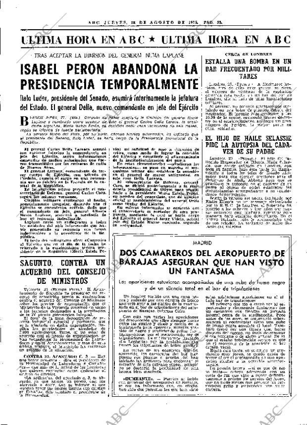 ABC MADRID 28-08-1975 página 67