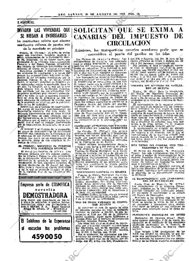 ABC MADRID 30-08-1975 página 22