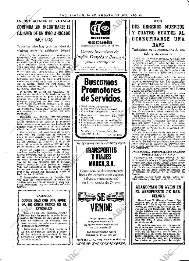 ABC MADRID 30-08-1975 página 55