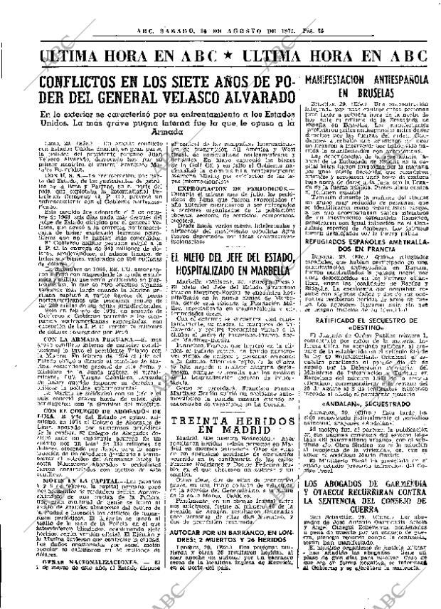ABC MADRID 30-08-1975 página 67