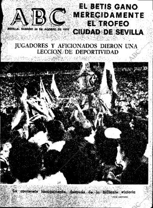 ABC SEVILLA 30-08-1975 página 1