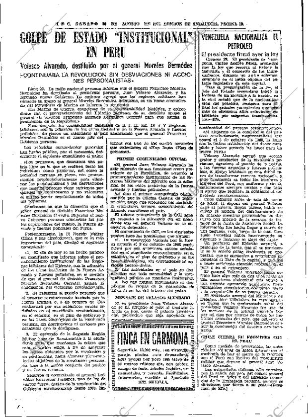 ABC SEVILLA 30-08-1975 página 19