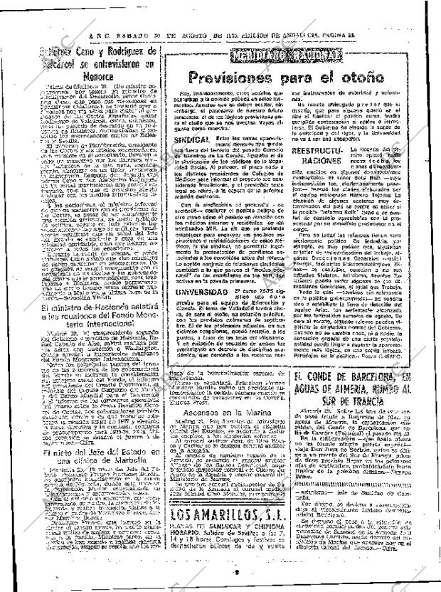 ABC SEVILLA 30-08-1975 página 24