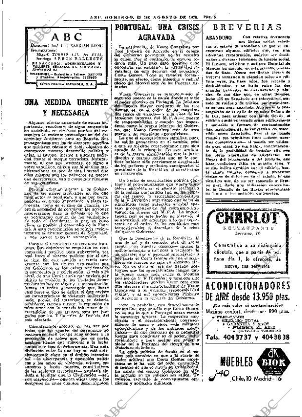 ABC MADRID 31-08-1975 página 11