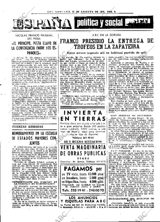 ABC MADRID 31-08-1975 página 13