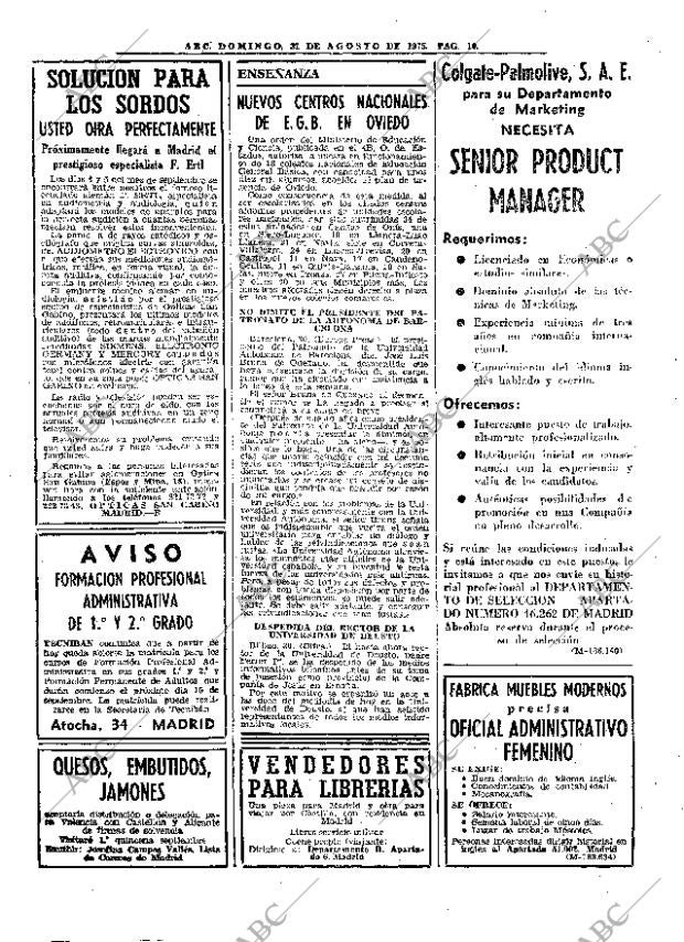 ABC MADRID 31-08-1975 página 18