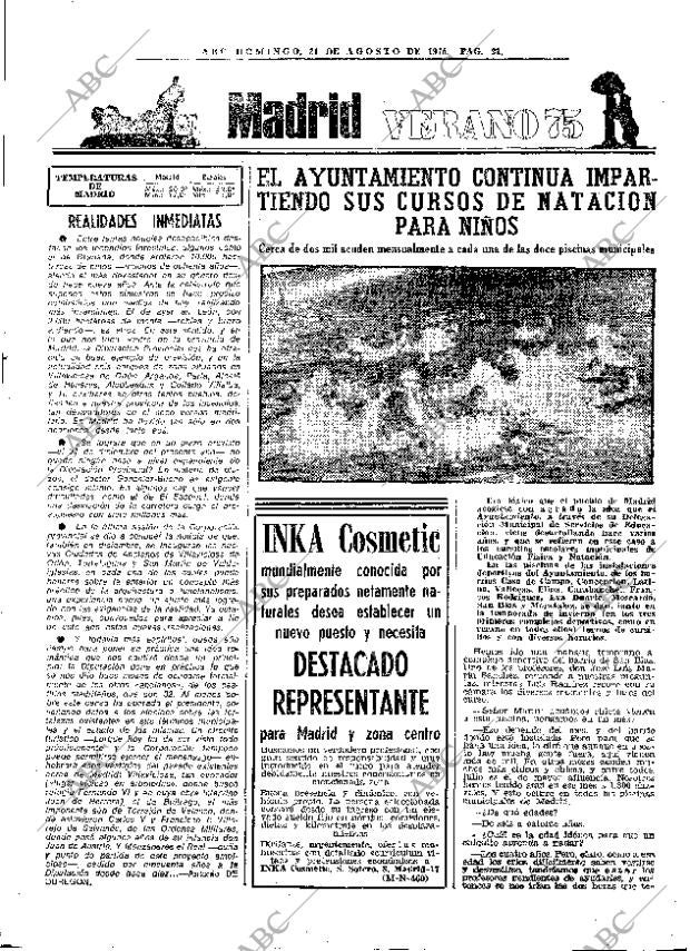 ABC MADRID 31-08-1975 página 29