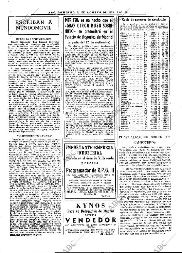 ABC MADRID 31-08-1975 página 36