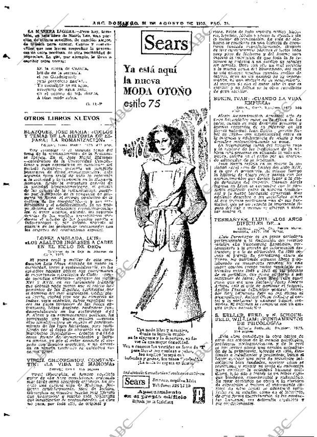 ABC MADRID 31-08-1975 página 42