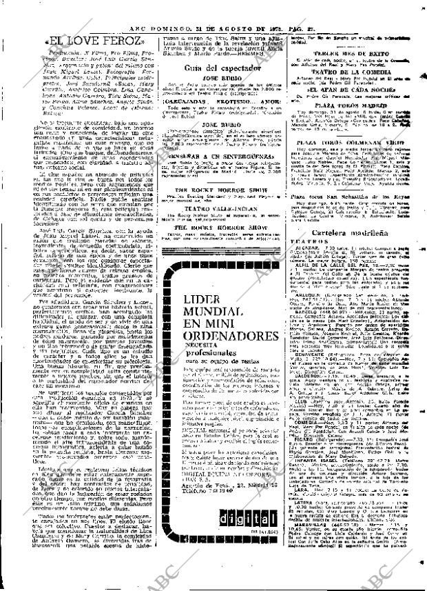 ABC MADRID 31-08-1975 página 45