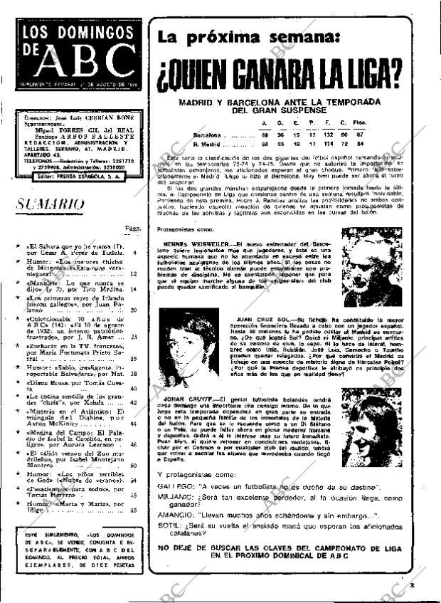 ABC MADRID 31-08-1975 página 91