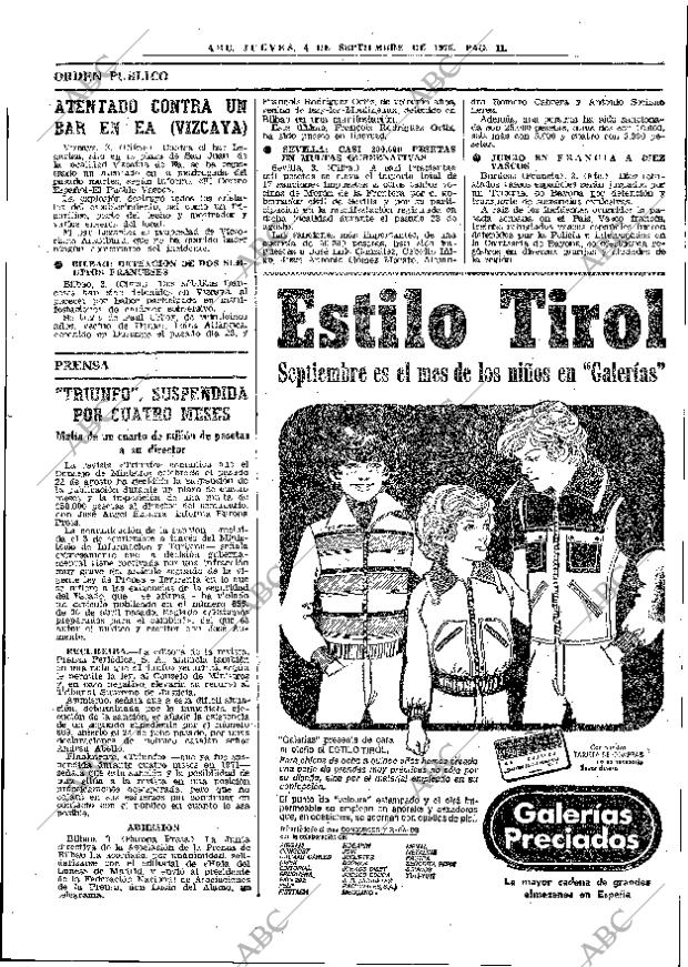ABC MADRID 04-09-1975 página 19
