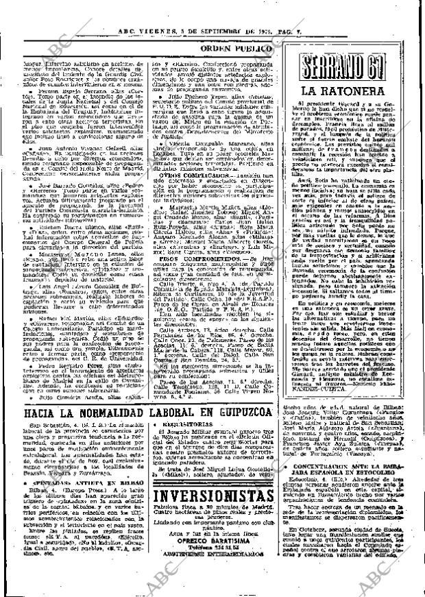 ABC MADRID 05-09-1975 página 19