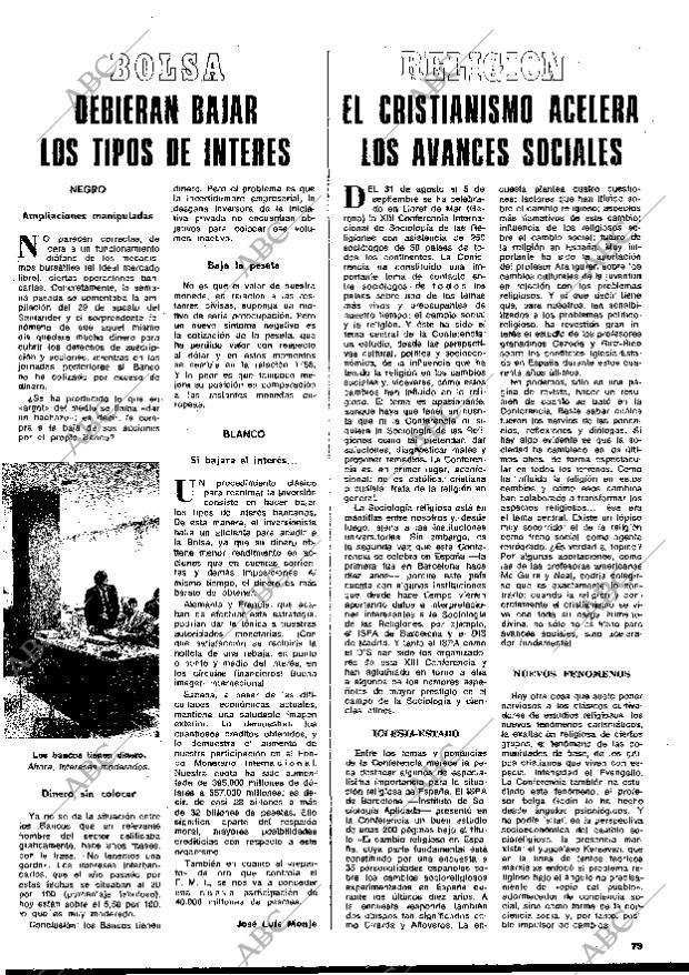 BLANCO Y NEGRO MADRID 13-09-1975 página 79