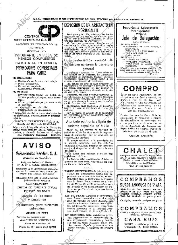 ABC SEVILLA 17-09-1975 página 28