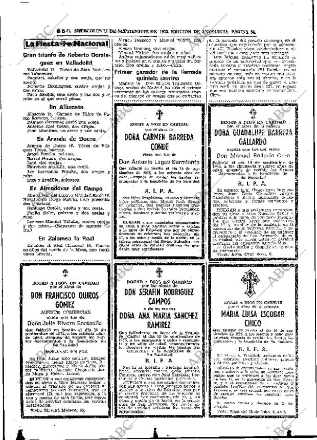ABC SEVILLA 17-09-1975 página 54