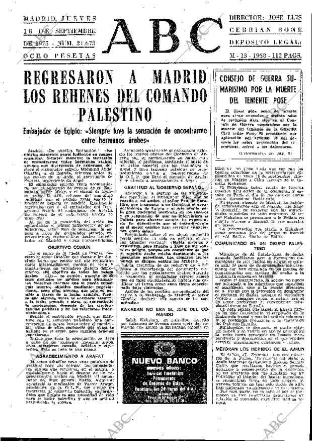 ABC MADRID 18-09-1975 página 11