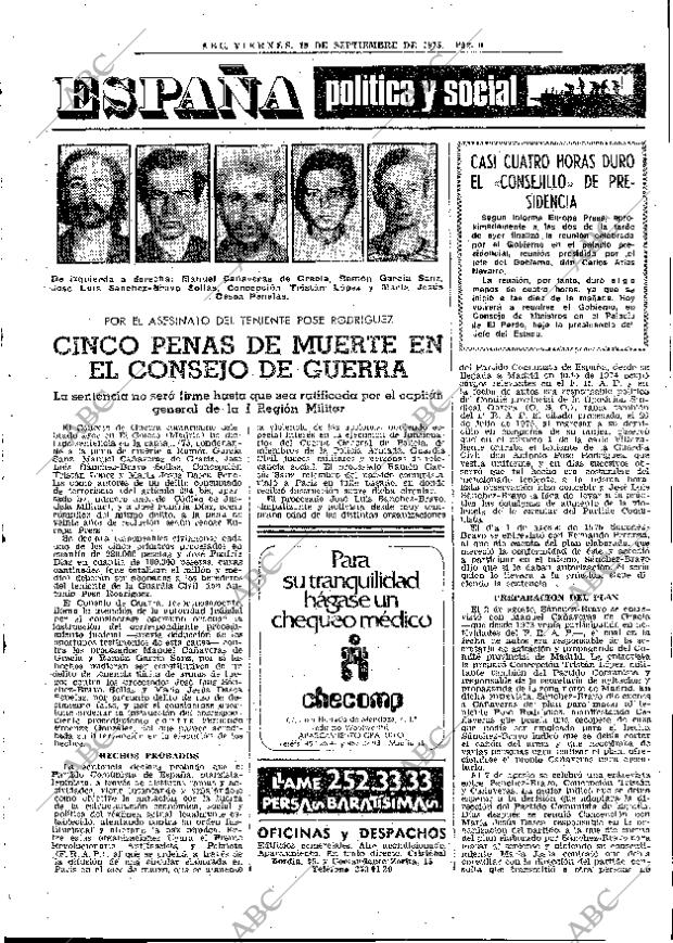 ABC MADRID 19-09-1975 página 21