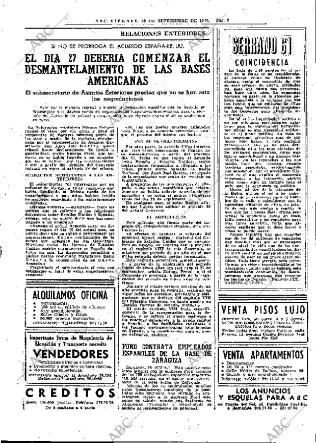 ABC MADRID 19-09-1975 página 23