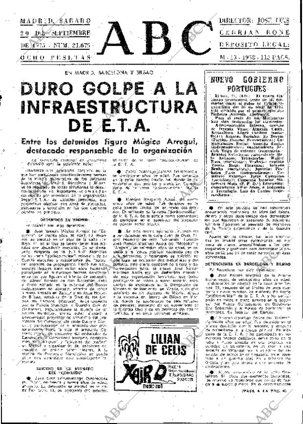 ABC MADRID 20-09-1975 página 15
