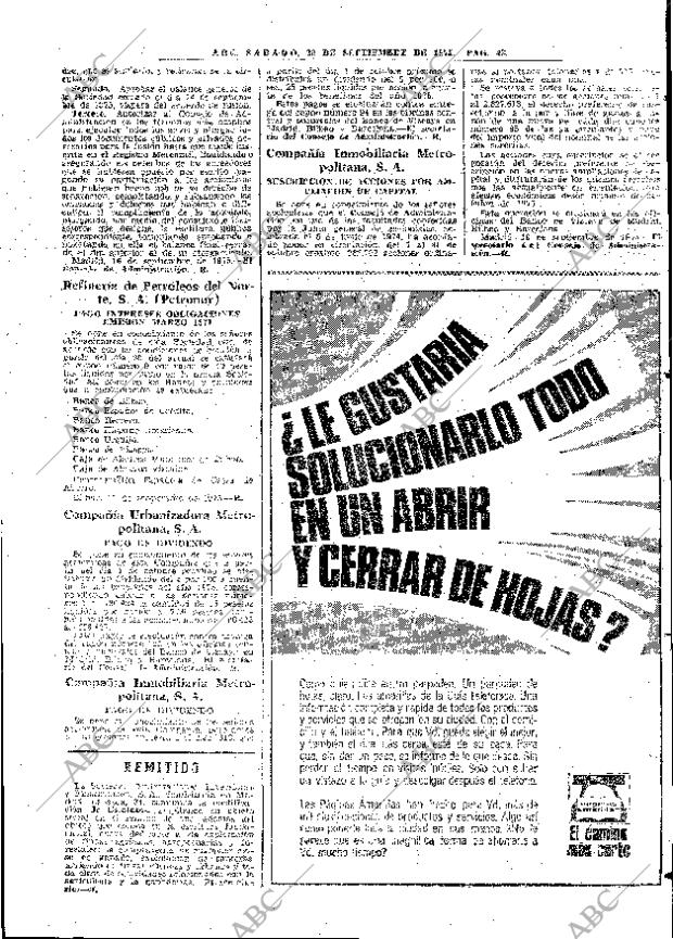 ABC MADRID 20-09-1975 página 57