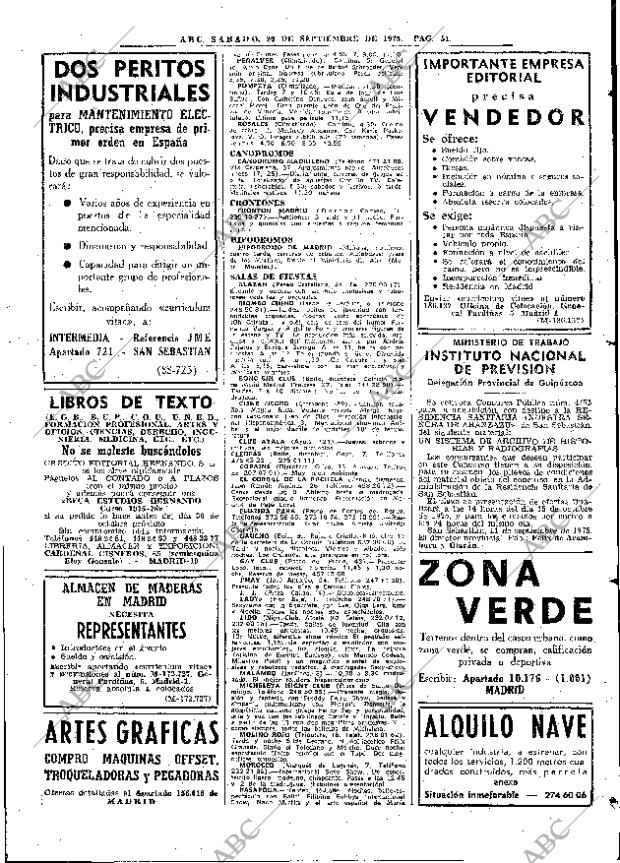 ABC MADRID 20-09-1975 página 65