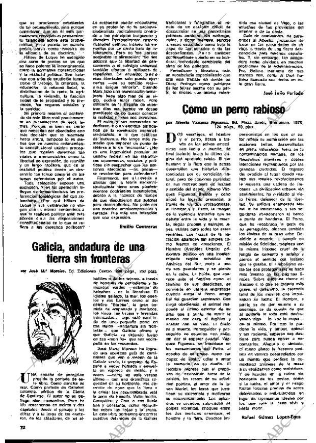 BLANCO Y NEGRO MADRID 20-09-1975 página 72