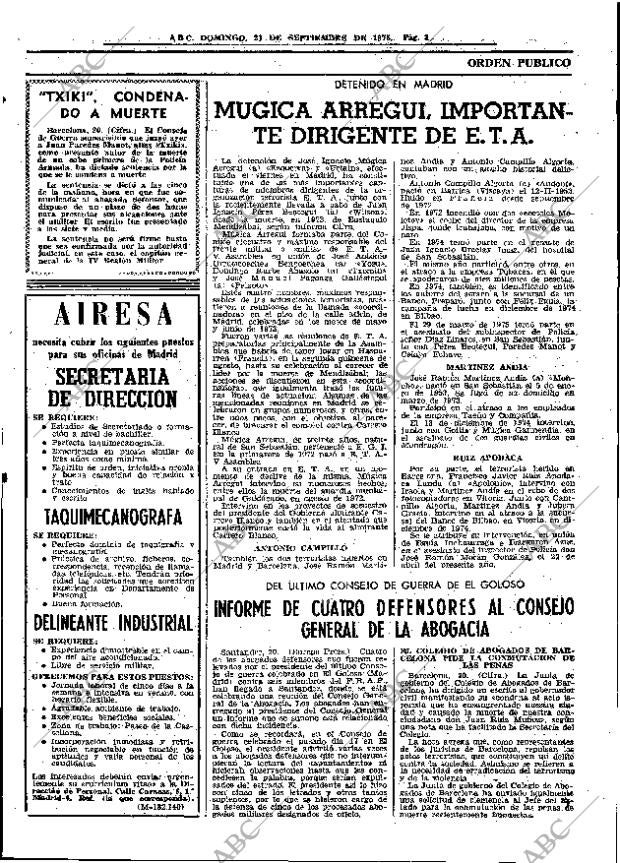 ABC MADRID 21-09-1975 página 19