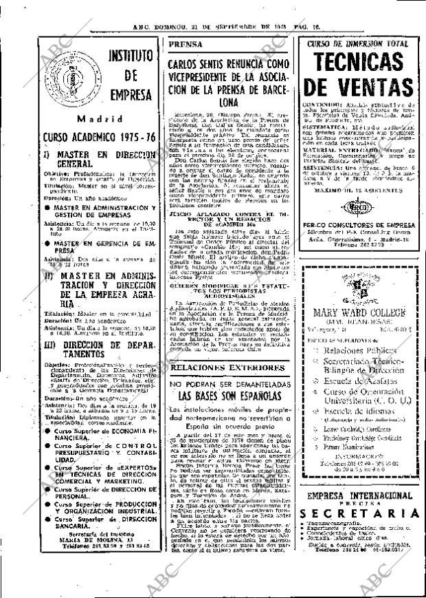 ABC MADRID 21-09-1975 página 22