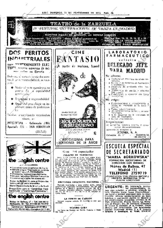ABC MADRID 21-09-1975 página 70