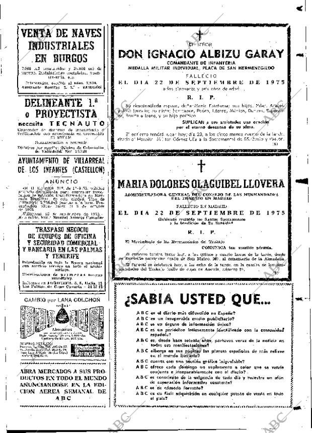ABC MADRID 23-09-1975 página 109