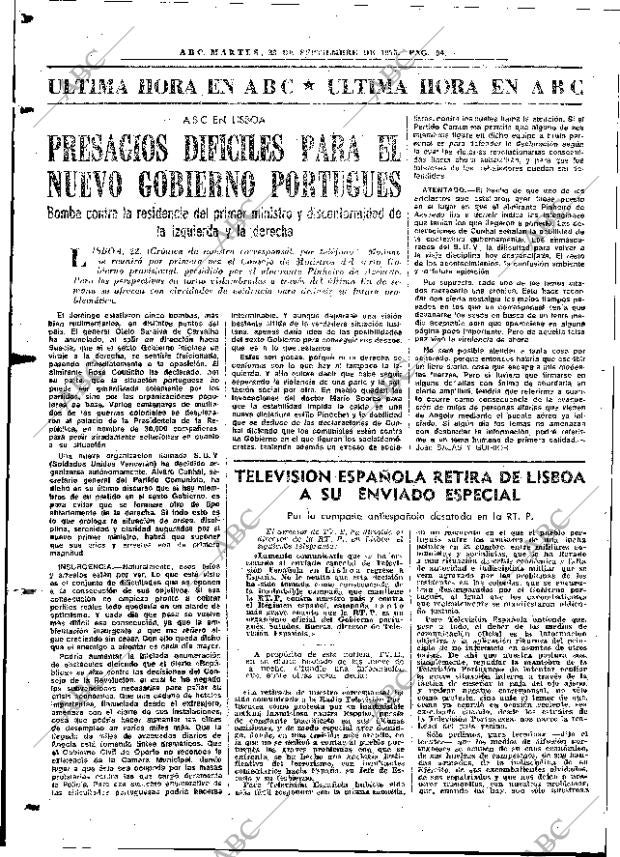 ABC MADRID 23-09-1975 página 110