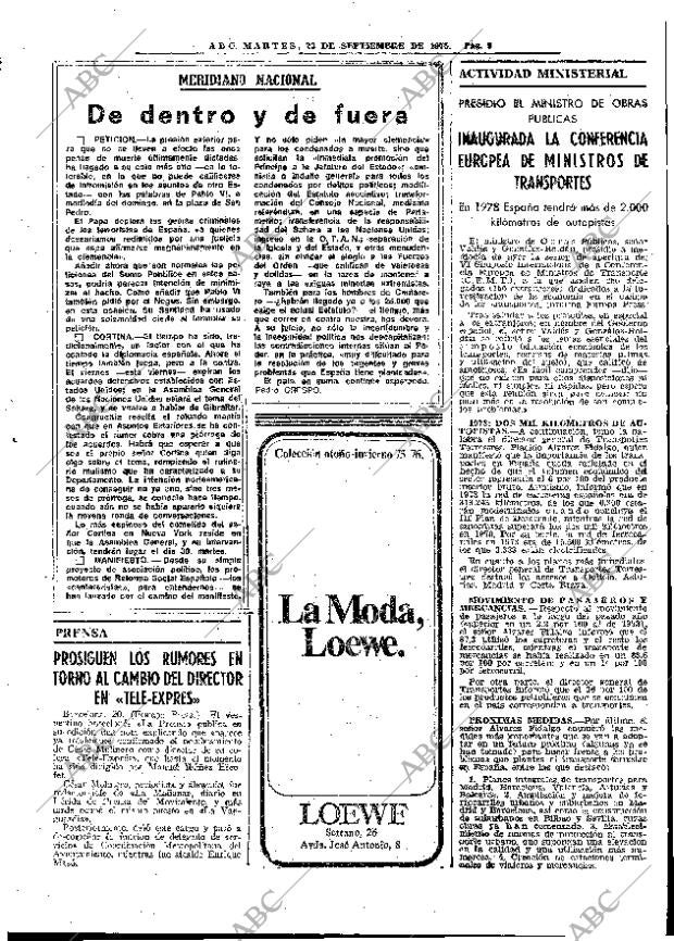 ABC MADRID 23-09-1975 página 25