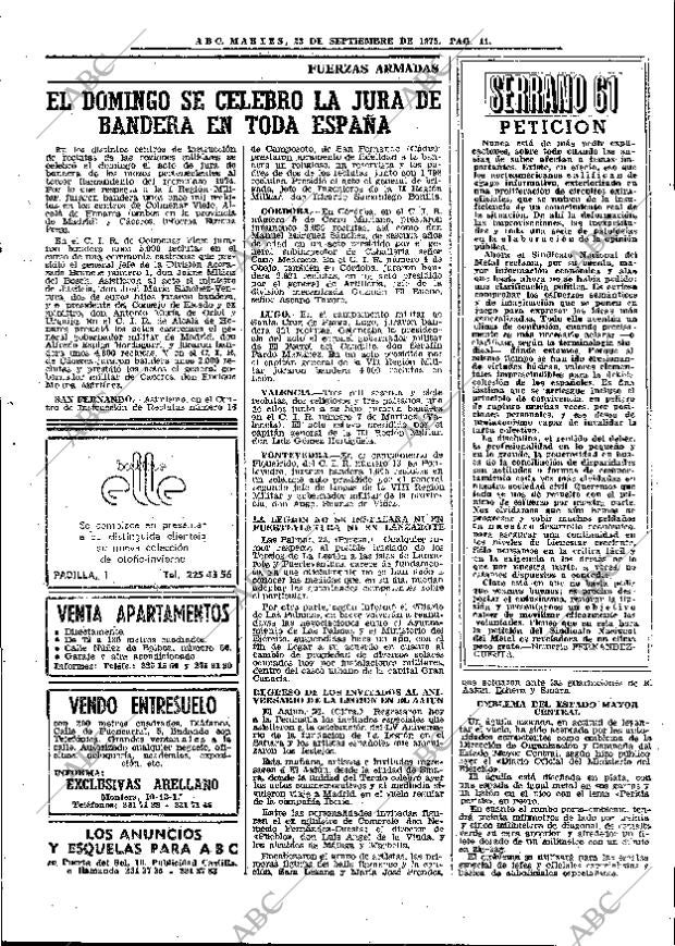 ABC MADRID 23-09-1975 página 27