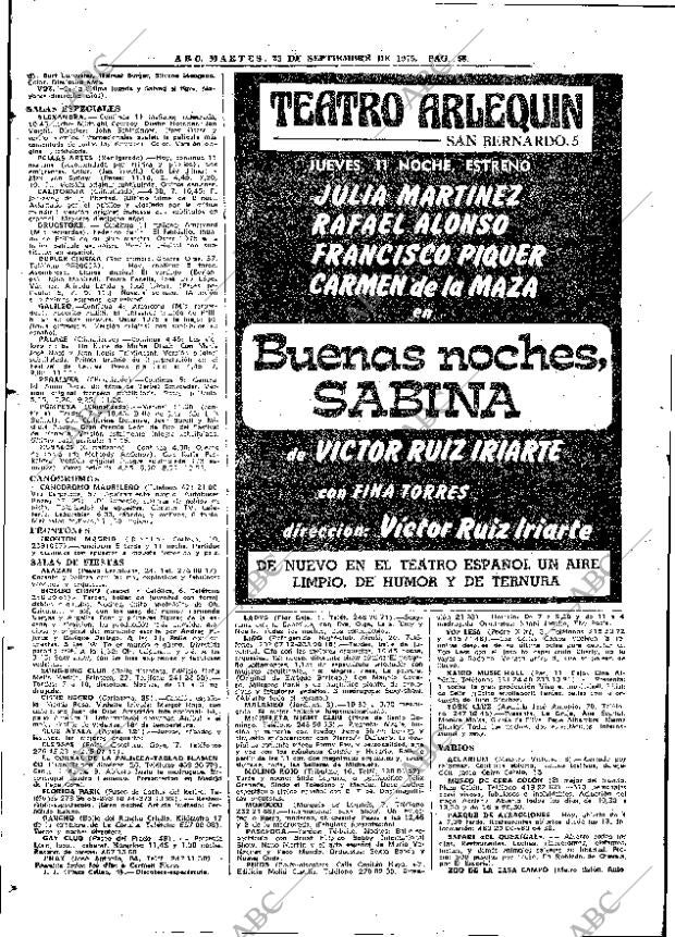 ABC MADRID 23-09-1975 página 74