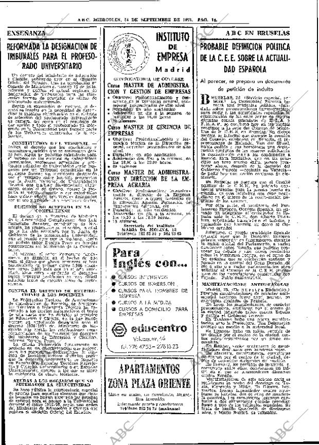ABC MADRID 24-09-1975 página 28