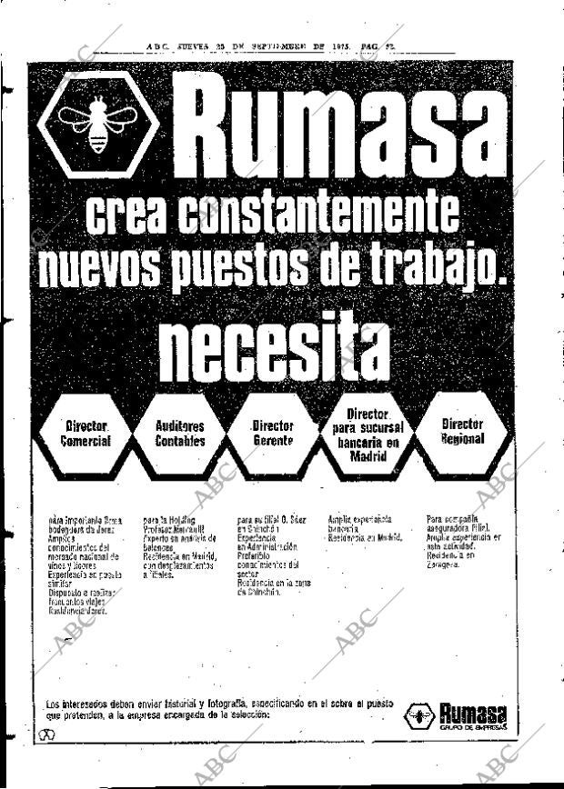 ABC MADRID 25-09-1975 página 66
