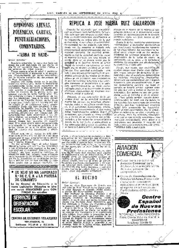 ABC MADRID 26-09-1975 página 20